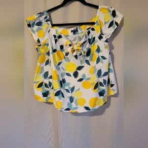 Who What Wear - Lemon Top XL